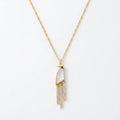 Collar ALADA de plata 925 con baño de oro