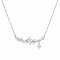 Collar ESTELA de plata 925 con baño de rodio