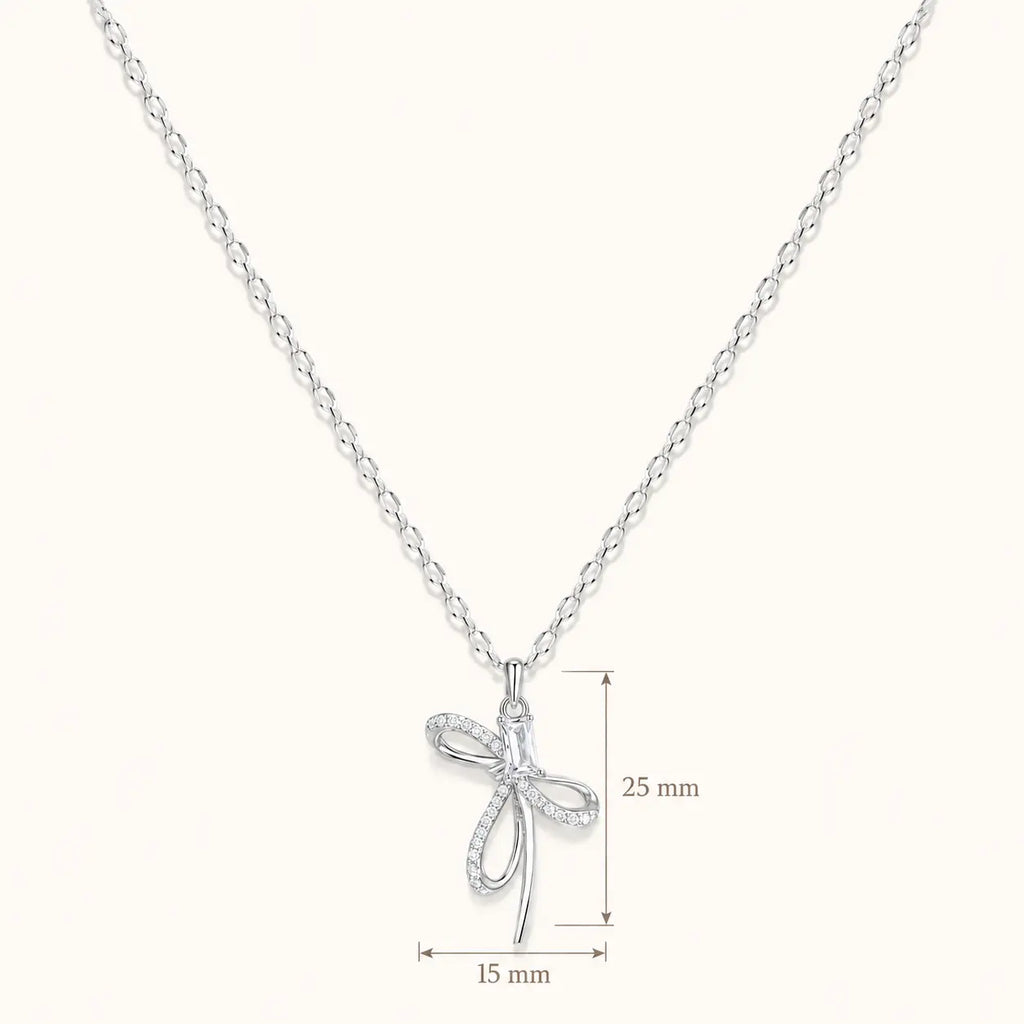 Esquema de medidas en milímetros del collar LIRÉA